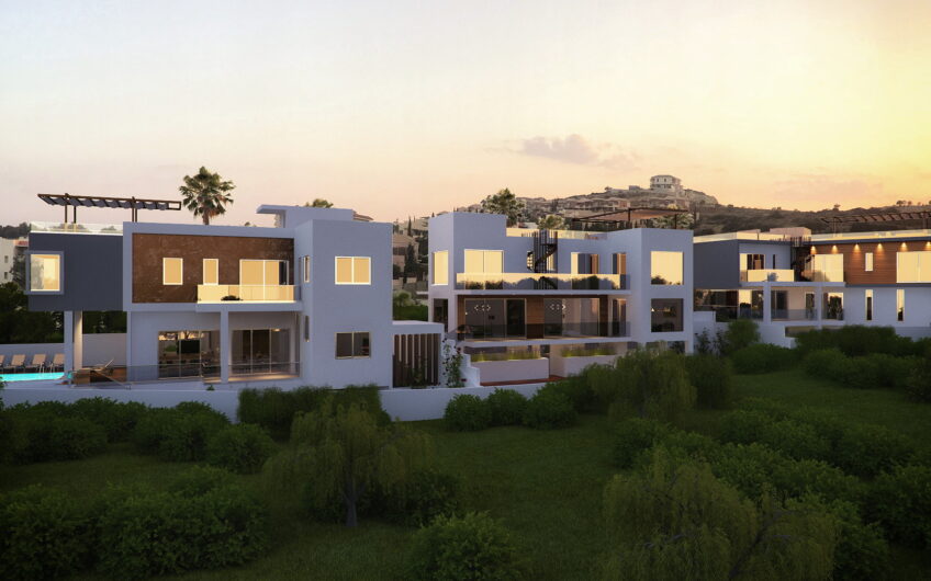 3 Exclusive Luxury Villas At Ayios Tychonas Area for sale close to the Sea