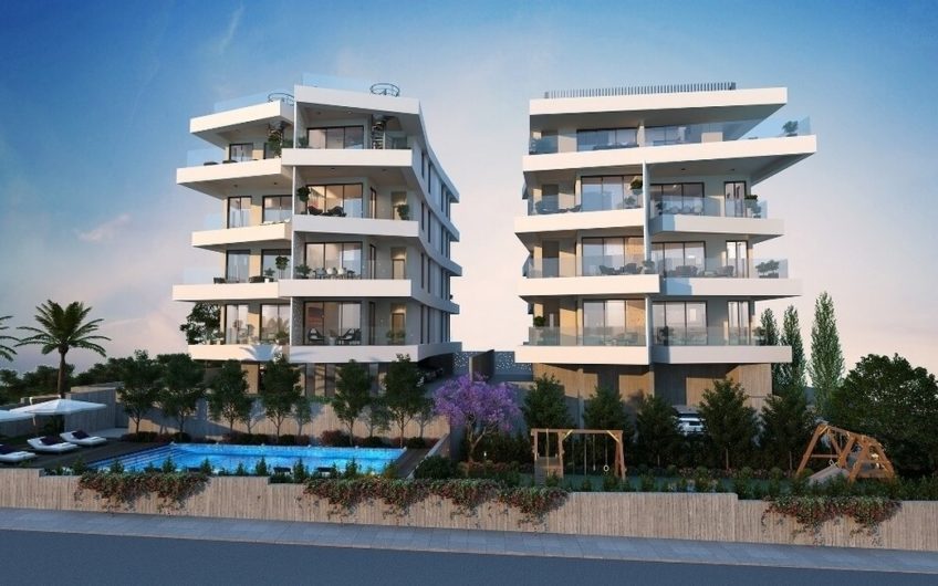 3 Bedroom Penthouse with Sea View, in Germasogeia Village, Limassol