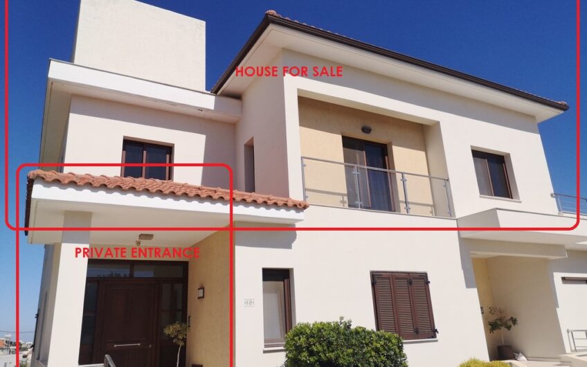 3 Bed Upper-Floor House in Nea Ekali, Limassol with Sea-View for Sale – NO VAT