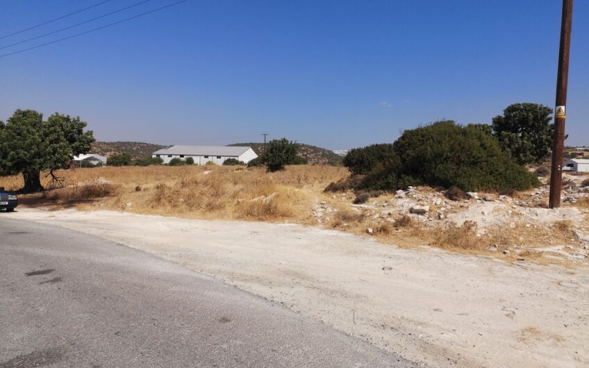 Large Industrial Plot of Land for sale in Ayios Sylas