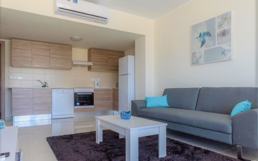 One-Bedroom Cozy Apartment, 20 metres from the Sea-Front in Ayios Tychonas Tourist Area -(NO VAT)