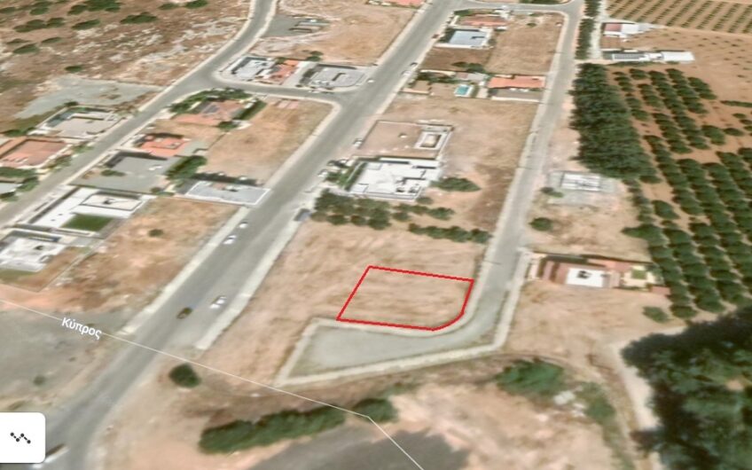 Large Residential Plot, in Trachoni close to Casino for Exchange with Apartment/s to a Developer
