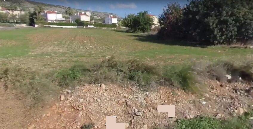 Large Plot of Land on the Main Pafos-Peyia Road with Sea-Views