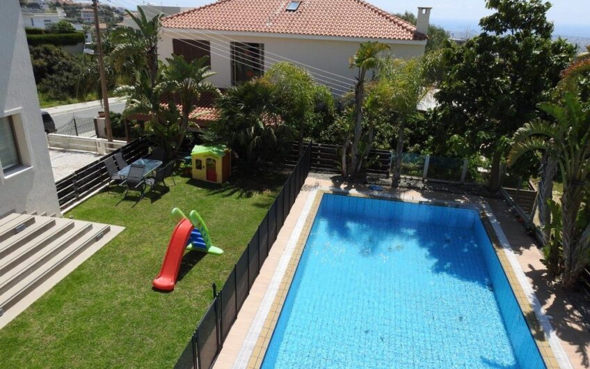 5 Bedroom Villa for rent in Kalithea, Limassol with Panoramic views – Close to Heritage School
