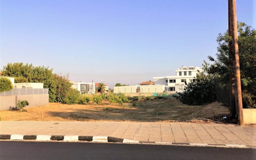 Building Plots for sale close to Erimi-Gardens in a quiet area