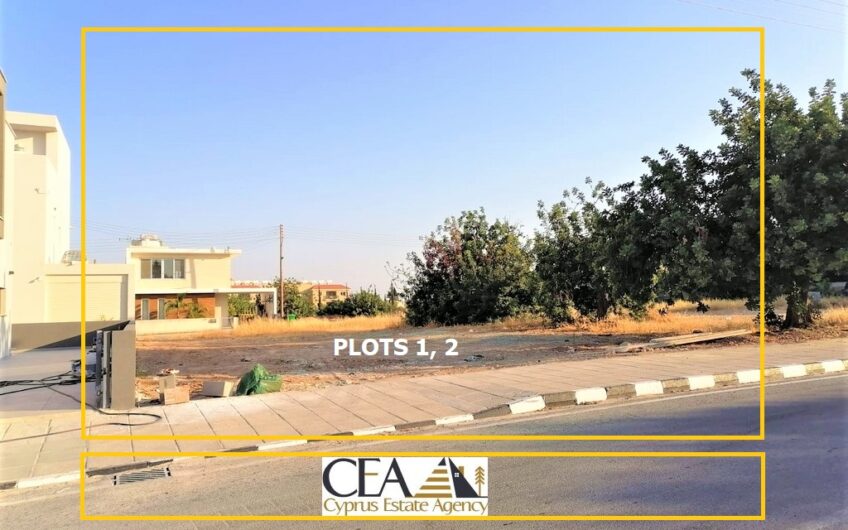 Building Plots for sale close to Erimi-Gardens in a quiet area