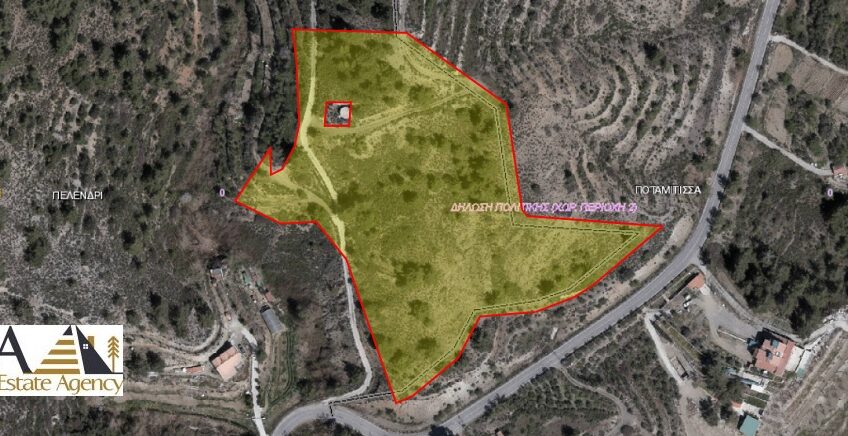 Agricultural Land for Sale suitable for Cottage House in Pelendri