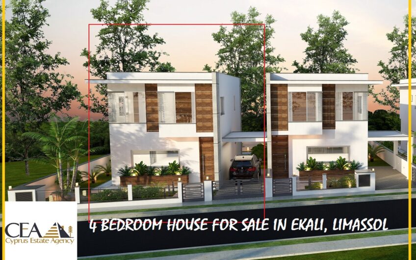 4 BEDROOM HOUSE FOR SALE IN EKALI LIMASSOL