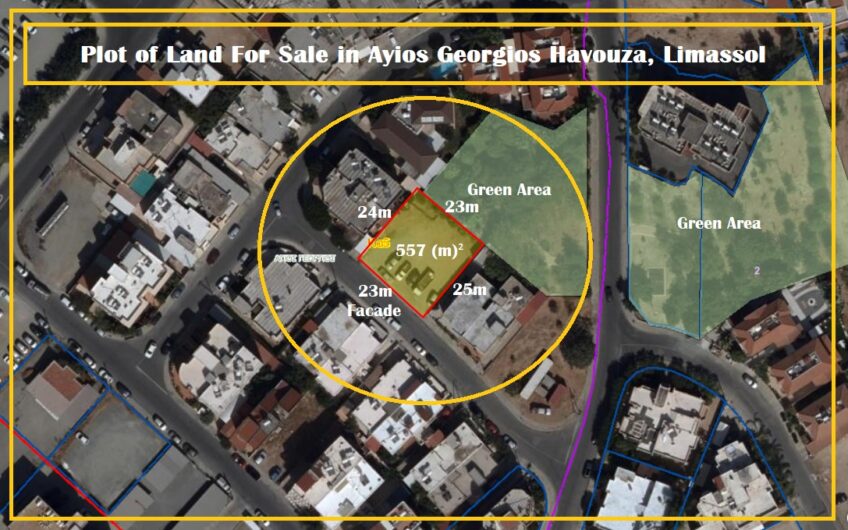 Residential Plot of Land for sale in Saint George Havouza Limassol