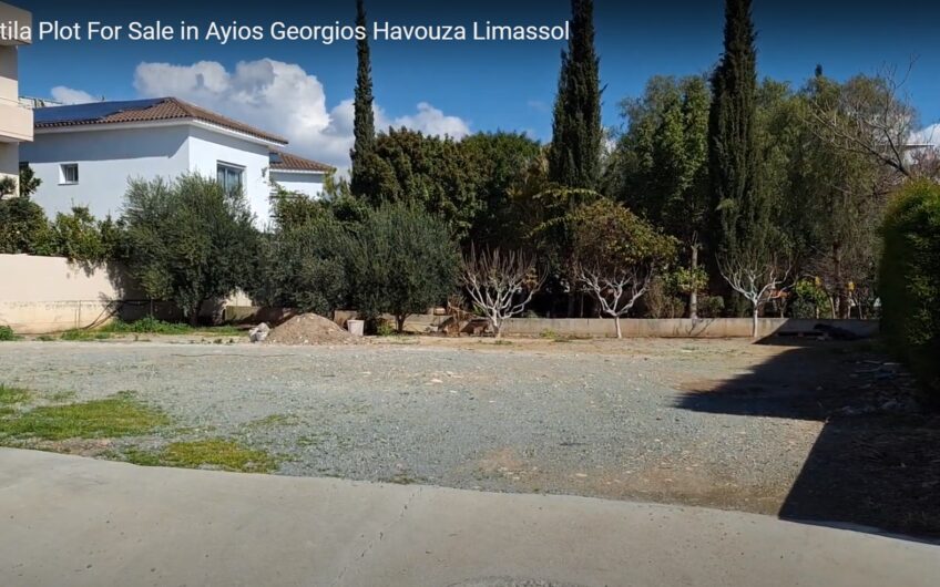 Residenial Plot of Land suitable for Development in Limassol Centre for sale