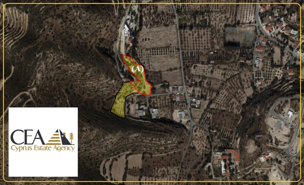 Land with Almond, Carob and Olive Trees Under-Division for Sale in Fasoula, Limassol,