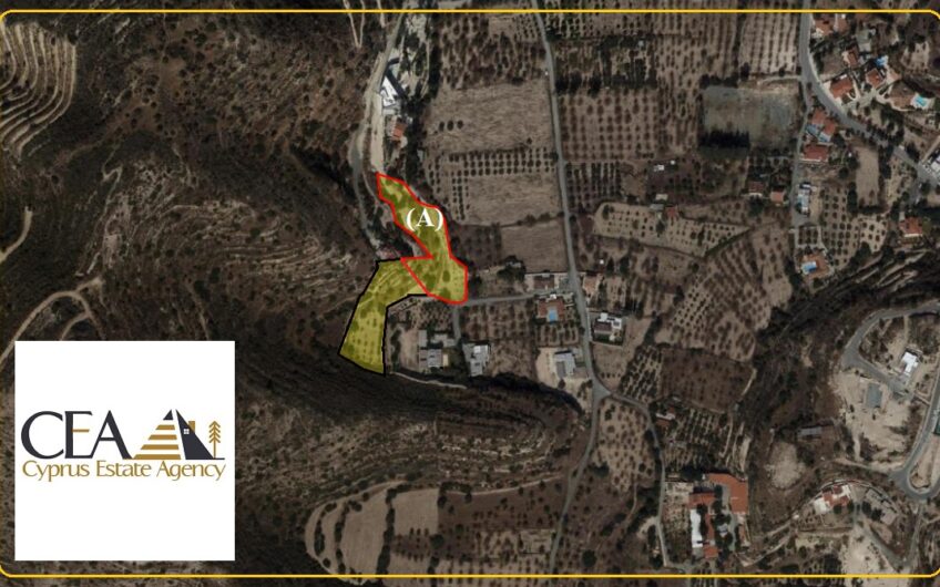 Land with Almond, Carob and Olive Trees Under-Division for Sale in Fasoula, Limassol,