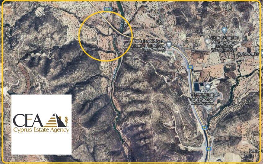 Large Plot of Land for sale, in Santa Irini, Limassol, Ideal for Investment and Special Development