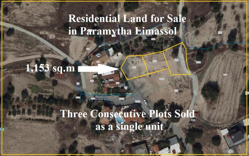 Residential Land for Sale in Paramytha Limassol