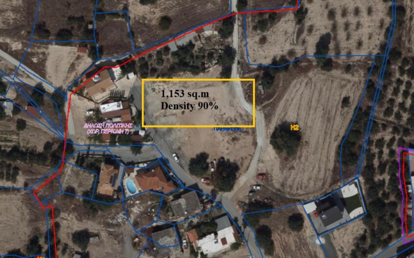 Residential Land for Sale in Paramytha Limassol