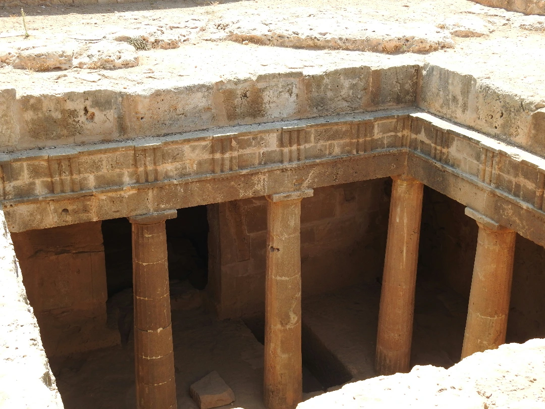 The Tombs of the Kings in Paphos, a Unesco World Heritage Site