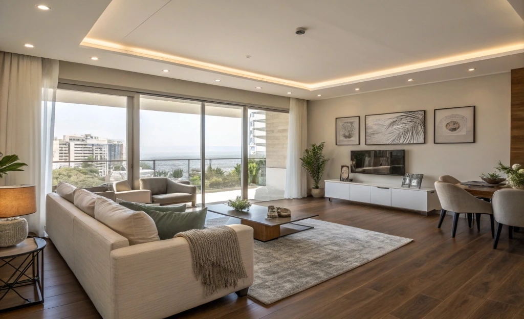 modern apartment interior in larnaca